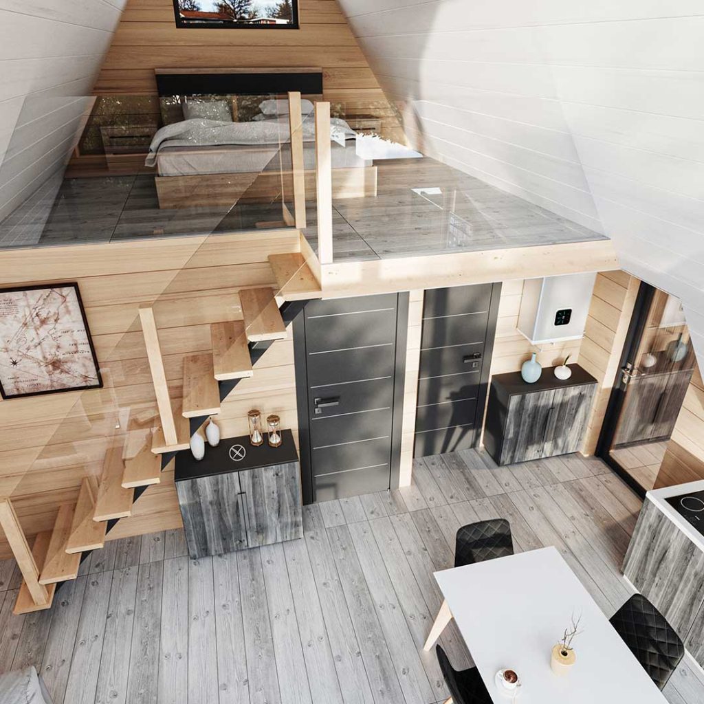 Casa de vacanta din panouri SIP - Family A Kub 8