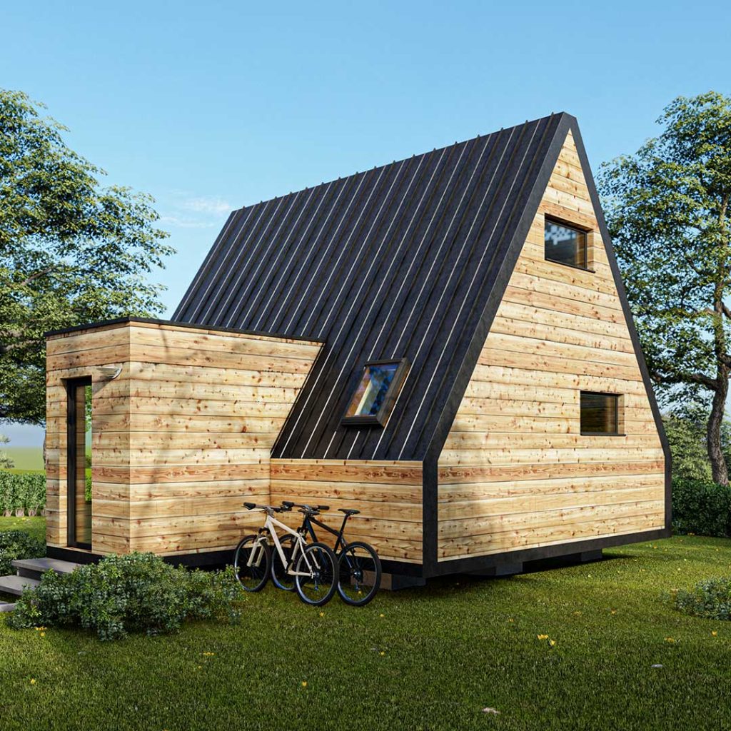 Casa de vacanta din panouri SIP - Family A Kub 1