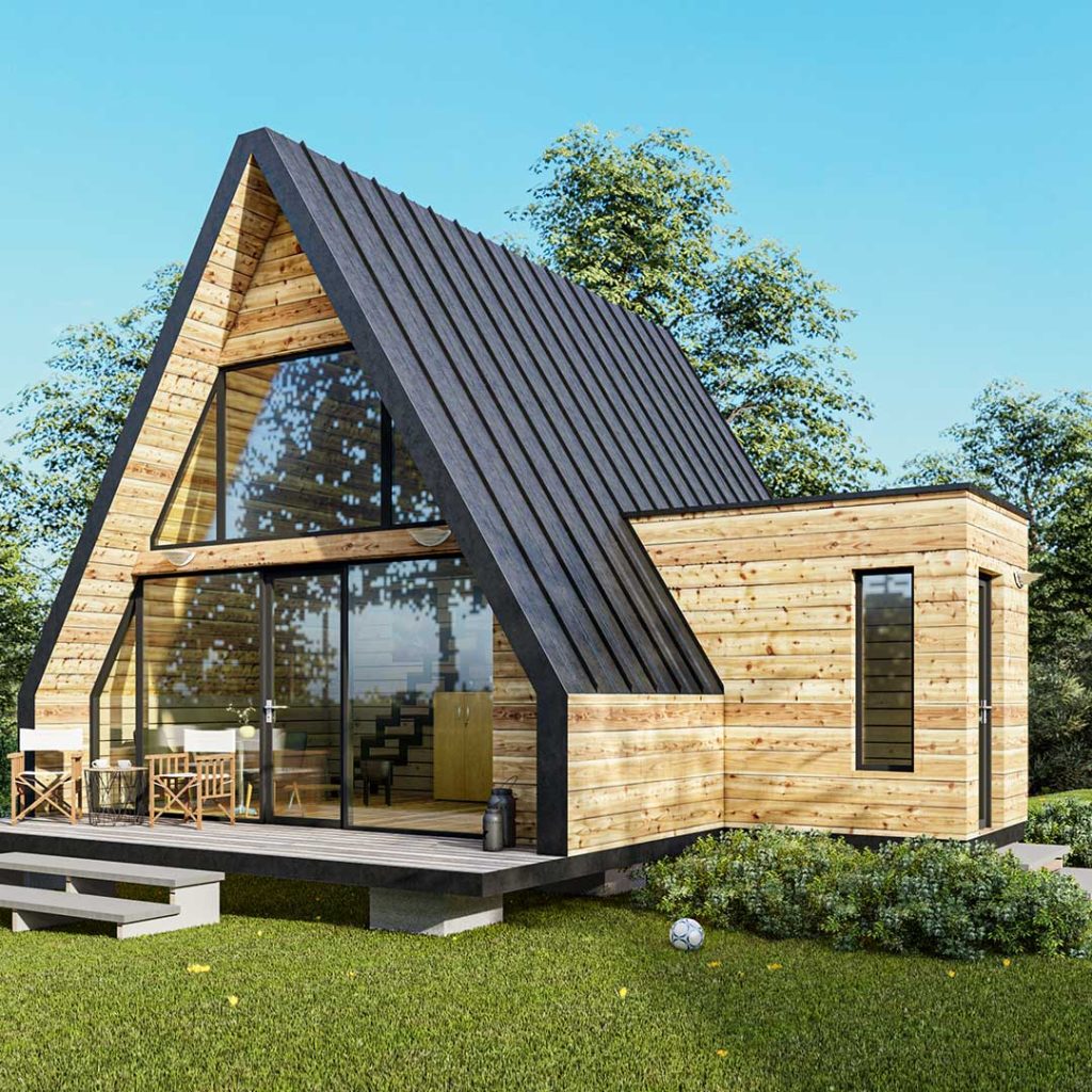 Casa de vacanta din panouri SIP - Family A Kub 3