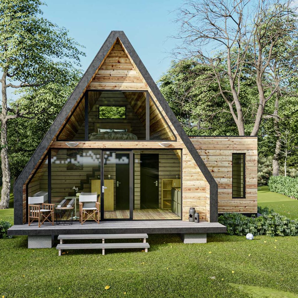 Casa de vacanta din panouri SIP - Family A Kub 4